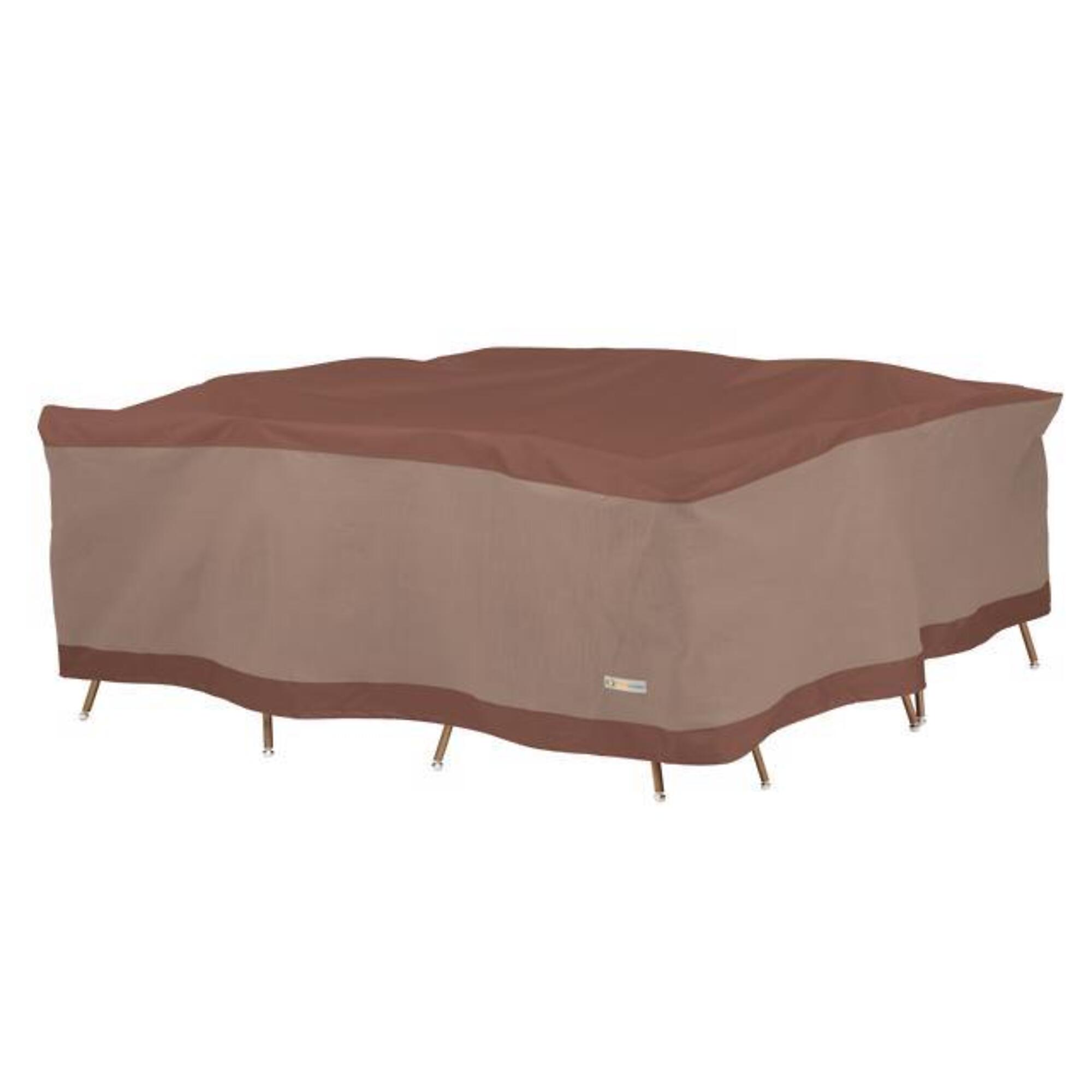 Classic Accessories Ultimate 100in. Square Table and Chair Cover, Beige, Polyester, Model# UTS10010032
